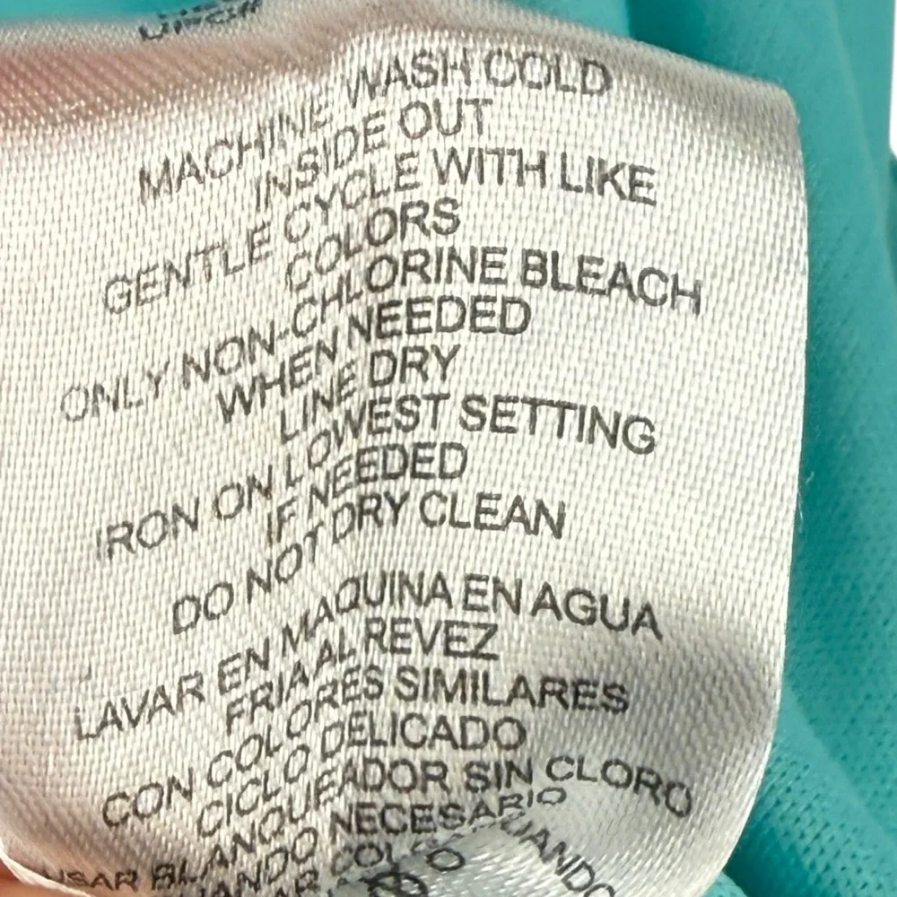 GB Girls Sleeveless Fit and Flare Teal Boho Midi Dress size 12 - Picture 8 of 10